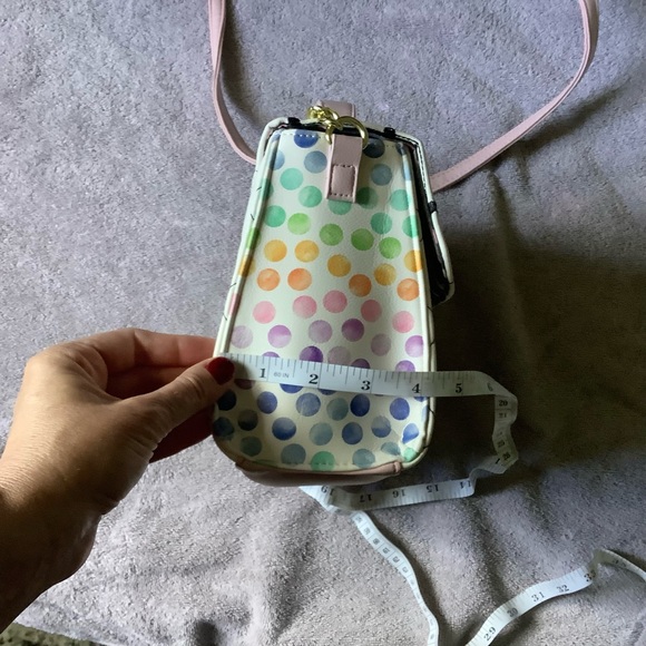 💜💜💜 Luv Betsey by Betsey Johnson Quilted Crossbody Bag. NWT - Picture 13 of 15